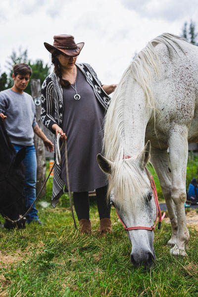 Accompagnement privé avec les chevaux